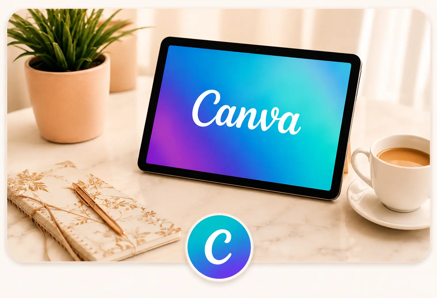 canva laptop