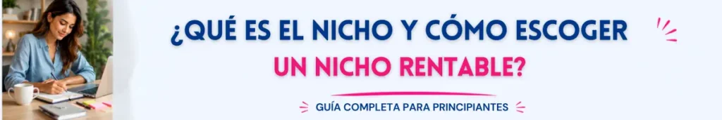 mujer trabjando en laptop descubriendo los nichos rentables (1)
